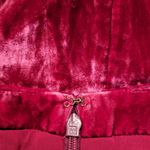 Anthropologie New With Tags Plus Size Burgundy Velvet Skirt Womens Size 16 Photo 10