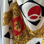 Vintage 80s USA Tennis Scarf Gold Photo 2