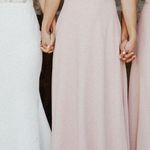 Lulus / Meteoric Rise Blush Maxi Dress / small / blush pink Photo 11