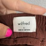 Wilfred  Loose Flowy Brown Pants Size Small Photo 4