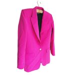 Barbara Bui Tailored Blazer Jacket Small Hot Pink Luxury Career Barbie Photo 9