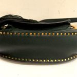 NWT Chloé Hudson Tassel Leather Crossbody Bag Intense Green Women's Small Photo 5