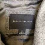 Banana Republic  Peacoat‎ Womens Small Gray Wool Blend Pockets Lined Photo 4