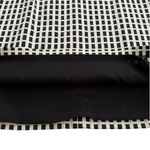 Halogen Dress Black White Checked Crew Neck Sleeveless Business Casual Small NEW Photo 8