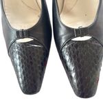 Salvatore Ferragamo  Black Leather Women's Shoes Photo 2