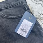 Universal Standard  target black highest rise shortie short jean shorts size 6 Photo 2