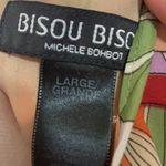 Bisou Bisou Floral Geometric Sleeveless Blouse L Photo 5