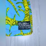 MAUI MERMAID Women’s Tropical Neon Beach Skirt Blue Size XS Photo 2