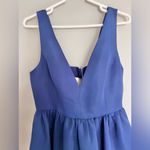 NWT Sachin & Babi Katrina Midnight Blue Bow Back Gown Size 10 Sleeveless Maxi Photo 8