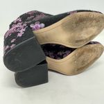 Sam Edelman  Floral Jacquard Ankle Boot size 7 Black Pink Cherry Blossom Photo 10