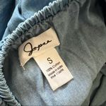 Japna  Strapless Romper Blue with White Embroidery Size S NEW Photo 4