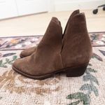Free People  Womens Boots Size 37 Brown Charm‎ Suede Ankle Western Boho Festival Photo 1