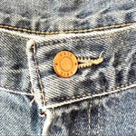 Vintage Chic Mom Jeans Plus Size 18 Cotton Denim High Waist Cheeky Bootie 90s Blue Photo 8