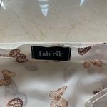 fab'rik  Butterfly Longsleeve Button Down Sz Large Photo 1
