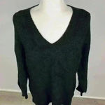 American Eagle  Black V-Neck Oversized Sweater Size XS Photo 1
