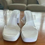 Schutz Shutz women's ARIELLA PLATFORM VINYL SANDAL size 10B Photo 6