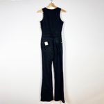NEW Pilcro Cotton Button Front Flared Leg Denim Jean Jumpsuit 2 Photo 2