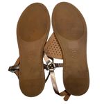 Lucky Brand Abell Triangle Leather Flat Sandals Photo 8