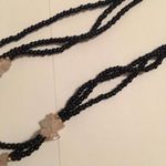 Pretty Women’s Black / Pink Beaded Costume Jewelry Necklace Photo 7