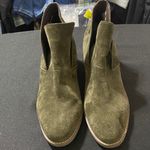 Me Too  ZEST MOSS GREEN WO SIZE 7.5 SUEDE LEATHER ANKLE BOOT CLEAN EUC Photo 9