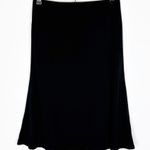 Wrapper Y2K Black Pleated Pull On Skirt Size Small Photo 2
