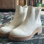 Dirty Laundry  White Ankle Boots Photo 0