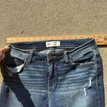 BKE  Gabby 27x27 Curvy Fit High Rise Ankle Skinny Distressed Blue Jeans ABK2875A Photo 6