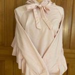 Lavishly Paris NWT, Apricot Ruffled Back Women’s Oversized Hoodie. Photo 2