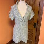 Y2K Xhilaration Knit Sweater Top | Cowl Neck Short Sleeve Tan Size M Photo 9