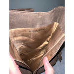 Bisou Bisou Women's  Brown Suede Ankle Boots Size 7.5 Photo 9