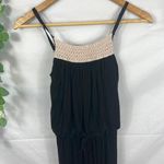 Gilli Knit top tie waist maxi dress Black Size XS Photo 1