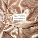 Revelry Micah Convertible Velvet Bridesmaid Maxi Dress Gown XL in Gold Champagne Tan Photo 5