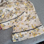 J.Crew  Easy-luxe eco jumpsuit in budding floral Yellow White Cream Black Large Photo 8