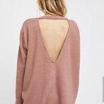 Free People NEW MERCURY PULL ON SWEATER IN MAUVE - XS Photo 1
