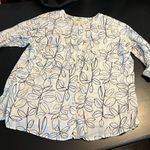 Cynthia Rowley  100% linen shirt Photo 0
