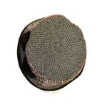 GRACE HATS BLACK & PINK CLOCHE STYLE COTTON & PAPER HAT Multiple Photo 4