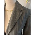 The Limited  gray and stripped blazer size 0 Photo 1