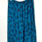 Vintage Casual Corner Annex Blue and Giraffe Skirt Size XL Photo 1