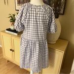 Hill House HILL HOUSE the Adeline Dress in Lilac Jacquard Check Size Small Photo 4