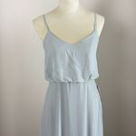 Birdy Grey Gwennie Bridesmaid Blouson Maxi Dress NWT Dove Gray Size M Photo 3