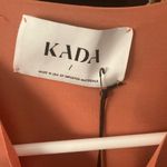 NWT Kada Infinity Tee Mini T Shirt Dress Orange Size L Photo 8