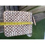 Coach NWT ‎ Brown Coated Canvas Leah Op Art Swingpack 42420 S Photo 11