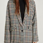 ZARA TRF Houndstooth Jacket Photo 0