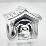 Pandora Rare Retired  925 Sterling Silver Dog House Red Heart Charm 790592EN27 Photo 0