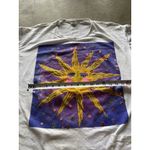 Vintage Pacific Connections Cozumel Sun Graphic Oversized Made in USA Sz OS White Photo 7