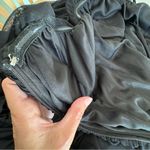 Mable Ruched Corset strapless tube midi dress sweetheart neckline black small Photo 8