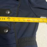 CAbi  Navy Blur Band Jacket Military Style Jacket Medium  3375 Photo 8