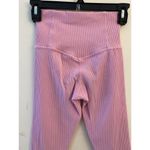 Athleta  Gap Elation Rib Ribbed Tight Legging XXS Pink EUC $99 Photo 7