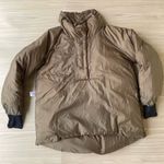 Garnet Hill  Women's Khaki Puffer Jacket Photo 10