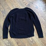 eight eight eight  Black Crew Neck Sweater Photo 2